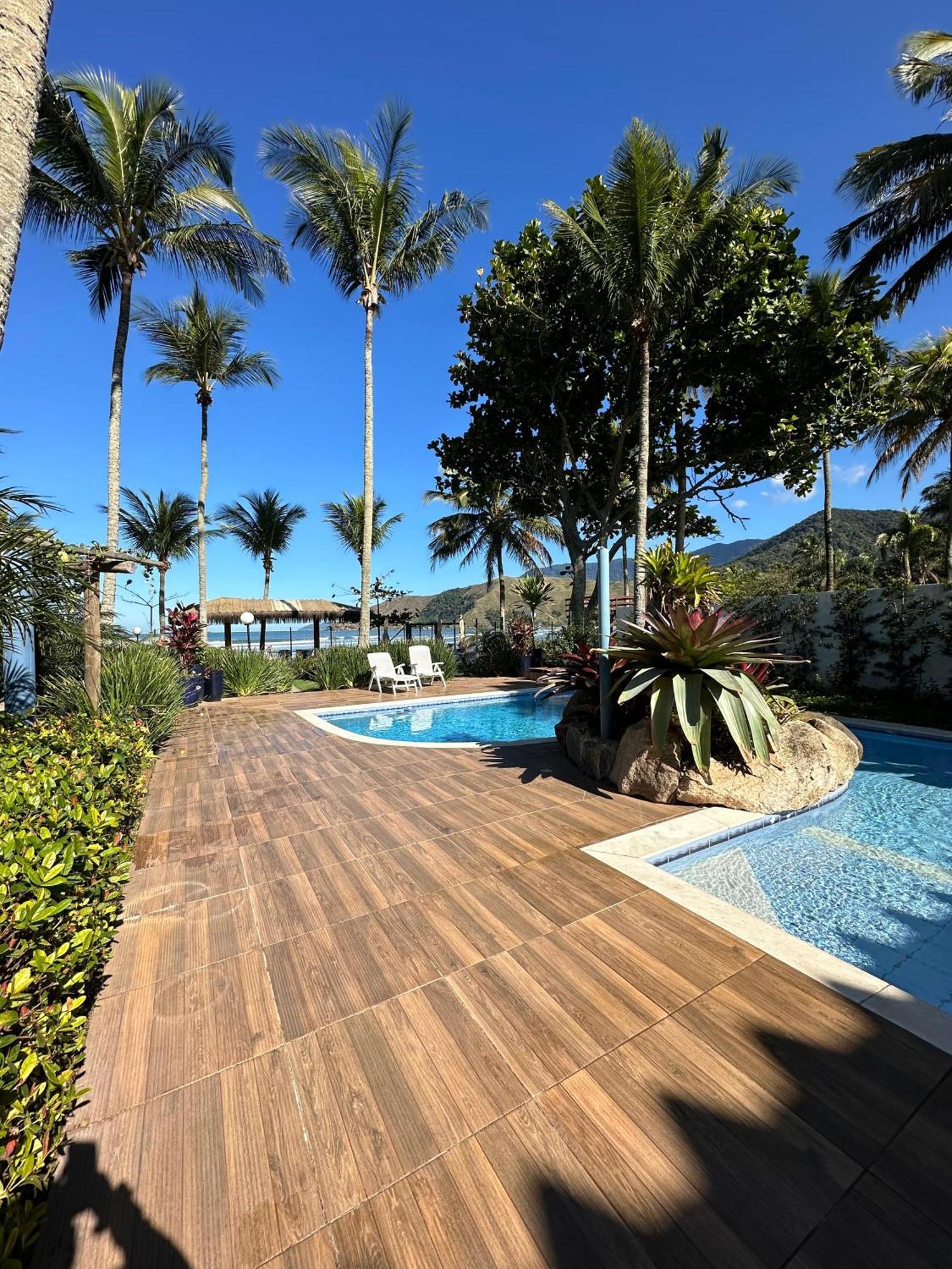 Brisa Do Mar Bare Praia Hotel - Praia De Barequecaba Sao Sebastiao  Eksteriør bilde
